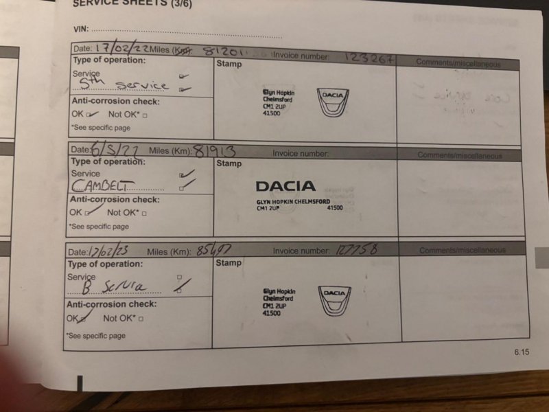 DACIA LOGAN MCV